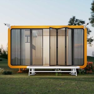 Customization Modern Design Luxury Apple Warehouse Mobile Office Space Capsule