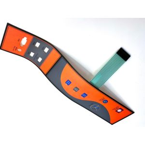 3M Rear Adhesive Momentary Push Button With Gradient Printing