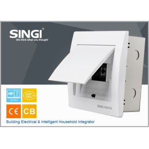 Cheap 6 ways electrical distribution box design flexibly U-tape frame power distribution box singi ivorywhite distribution box for sale