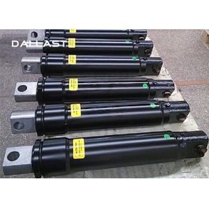 China Single Acting Hydraulic Ram Chrome Welded Piston Type , Hydraulic Oil Cylinder on sale
