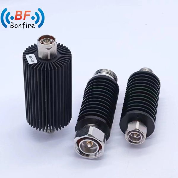 DC-3800MHz Step Attenuator N-M to N-F Coaxial Fixed 100W RF Microwave Power