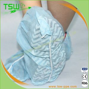China 15x36cm 17x41cm Anti Skid Nonwoven Shoe Cover on sale