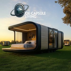 Portable Apple Cabin Customized Container Mobile Space Capsule House Prefab Easy