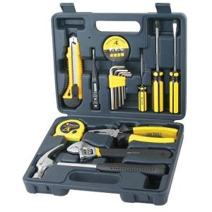 China 15 pcs household tool set ,with pliers/wrench/ screwdrivers/hammer . on sale