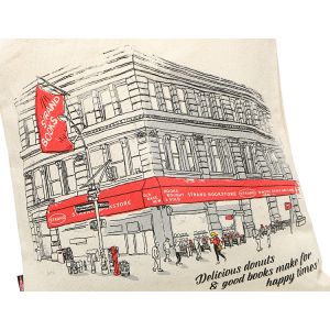 Practical White 12oz Cotton Shopping Bag