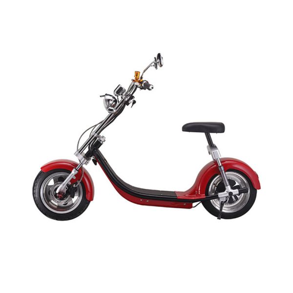 60v 12ah Lithium Battery Scooter , Battery Razor Scooter 1000w Brushless Hub Motor For Adults