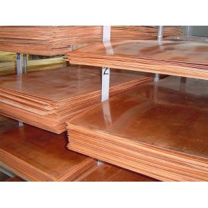 Cheap High conductivity Pure Copper Alloy Sheet Coil C10100 for PCB 0.2mm - 20mm x 1000mm Width for sale