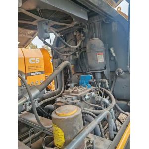 2012 Sany Used 6013 Trailer Pump ，Old Concrete Pump Tow Behind