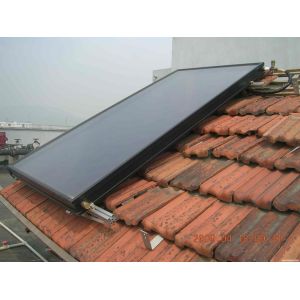 China black chrome coating flat plate solar collector on sale