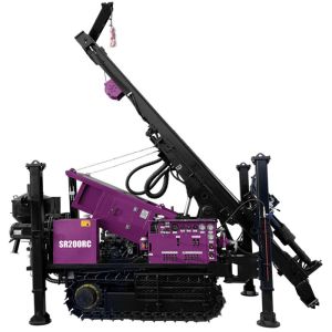 Portable Core Drilling Rig 75KW Diesel Reverse Circulation Drilling Rig