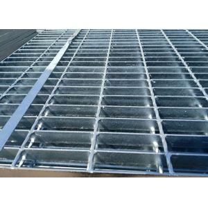 China 19-W-4 Heavy Duty Steel Grating , Steel Stair Treads Grating Welding Process on sale