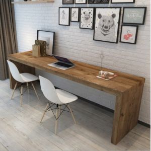 Modern Design Solid Wood Computer Desk and Conference Table for Collaborative