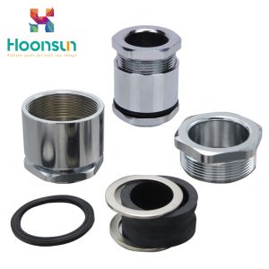 China TJ8 Clamping Marine Cable Gland / Metal Cable Gland With Resistant Corrosion on sale
