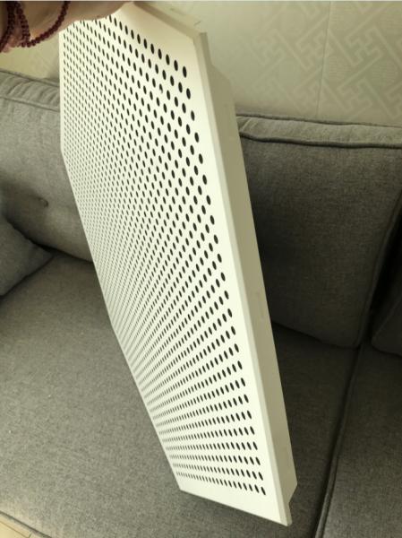Quality Perforated Plain Hexagonal Sound Absorption Ceiling Panels Pre Painted wholesale