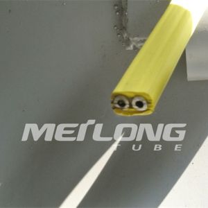 TP316L PVDF Encapsulated Control Line Flatpack With Two Tubes High Pressure