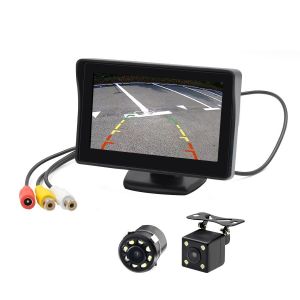 TFT 4.3'' Car Rear View Monitor 338g Light Weight Low Power Consumption