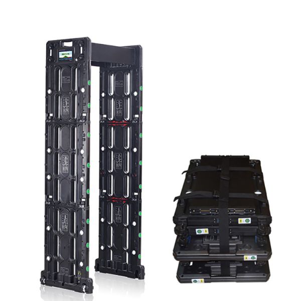 Portable Walk Through Security Scanners Detector Automatic Counting IP55 AC85