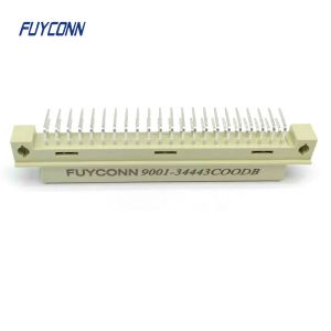 2 Rows 44 Pin DIN 41612 Connector PCB Angled Female 2*22P 244S Eurocard