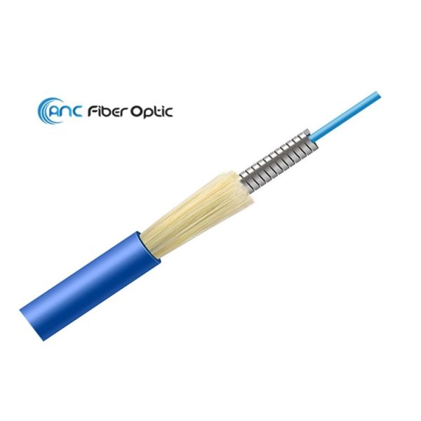 Quality Simplex Duplex 4F Armored Fiber Optic Cable With LC SC FC ST Connectors wholesale
