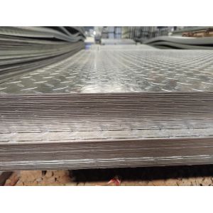 6m Length Embossed GI with Diamond Pattern PPGI Prepainted Galvanized Steel