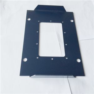 China Customize Aluminum stamping endplate sheet metal plate with anodized on sale