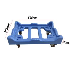 China Plastic Dolly Cart Heavy-Duty Smooth Movement Lightweight Efficient Transport on sale
