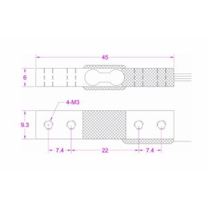 1kg Micro Weighing Sensor 500g Miniature Lightweight Load Cell 300g