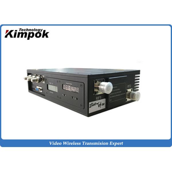 Quality 10W RF Long Range COFDM Wireless Transmitter Multi-function Manpack Video Link wholesale