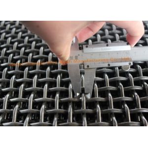 Flat Top Anti Rust 45 Steel Embossed Mine Sieving Mesh