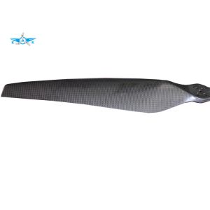 Carbon Fiber 50 Inch Propeller , Ground Adjustable Large Drone Propellers