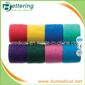 China 5cm Easy tearing Non Woven cohesive bandage self adhesive bandage on sale
