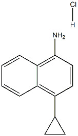 Cheap 4-Cyclopropyl-1-naphthalenamine hydrochloride (1:1)(Lesinuard intermediate) for sale