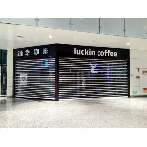 PC Roller Shutter Door / PC100 Transparent Polycarbonate Rolling Shutter Door