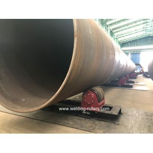 200 Ton Lead Screw Pipe Welding Rotator Heavy Duty Conventional With PU Wheels