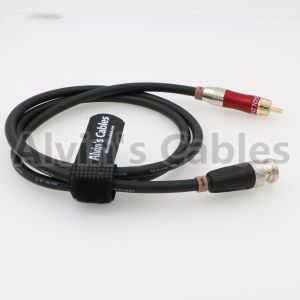 12G Original Digital Audio Cable BNC Camera Cable DAC Neutrik BNC To Phono