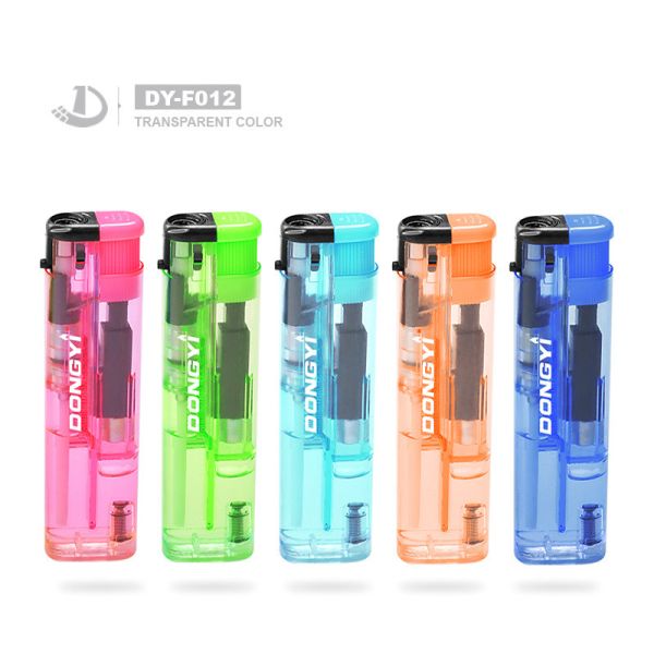 Manufacture Electronic Windproof Lighter Model NO. DY-F012 Selling Best in