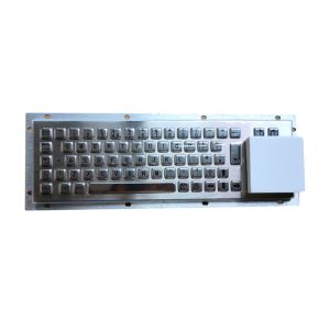 DC5V 2.0mm Stroke Panel Mount Keyboard 25mm Trackball