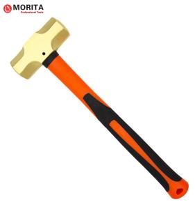 Cheap Non sparking tools Brass sledge hammer with fiberglass handle, Non-Magnetic, Die-Forge, Corrosion Resistant, for sale