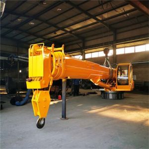 25t Hydraulic Mobile Harbour Crane Telescopic Boom Marine Deck Crane