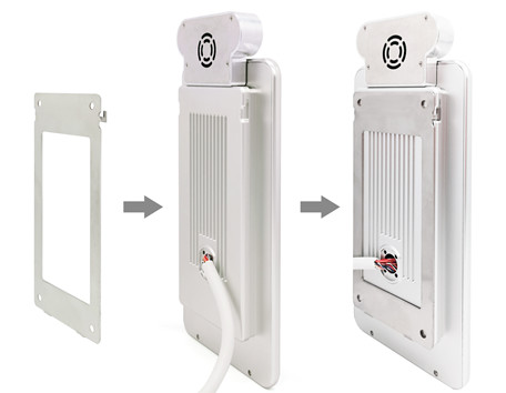 SIBO 8 Inch Body Temperature & Face Terminal With Android 7.1 OS Different