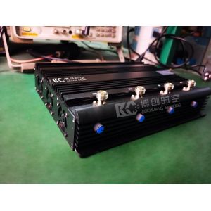 High-power 4-band GSM,DCS,3G mobile phone signal jammers with adjustable power