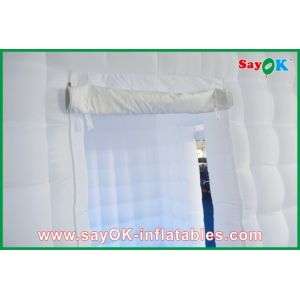 Photo Booth Wedding Props Oxford Cloth Inflatable Photo Booth , Led Lighting