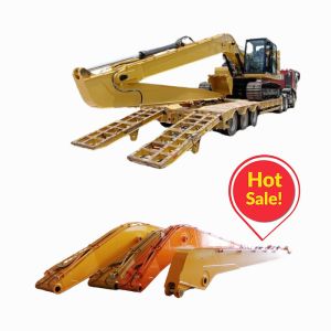 China Hot Sale Long Reach Excavator Booms With Bucket For Cat long excavator boom excavator arm long boom excavator on sale