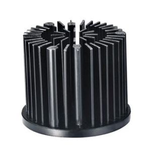 heatsink part in aluminum by extrusion cnc machining turning milling