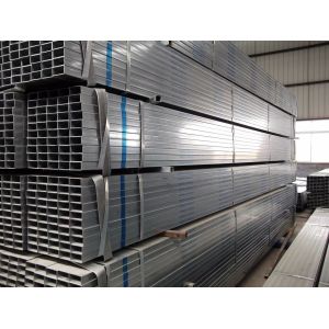 Galvanized Rectangular Steel Pipe Hollow Section For Machinery Manufacturing