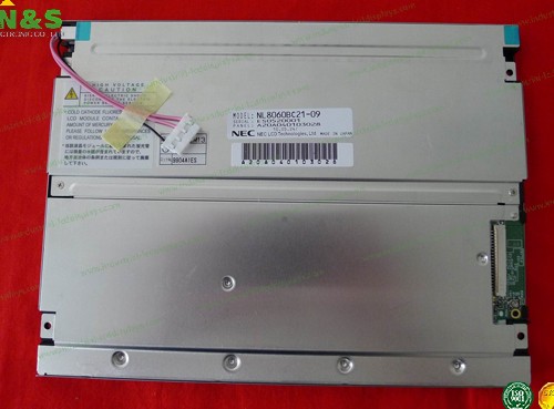 NL8060BC21-09 NEC LCD Panel 8.4 inch with 170.4×127.8 mm Active Area