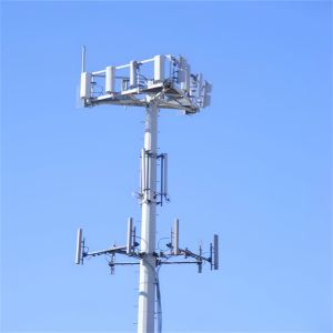Cheap Iso 1461 Heavy Duty Monopole Antenna Tower Telecom Rooftop Roofing Monopole Poles Tower for sale