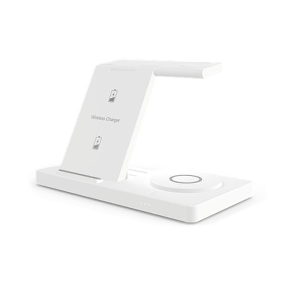Energy-Saving LED Night Light Multifunctional Wireless Charger With Overvoltage