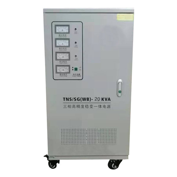 Quality 20KVA Regulated AVR Voltage Stabilizer Power Supply 380V / 220V 50Hz Copper Material wholesale