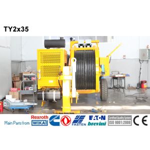 China Transmission Line Stringing Equipment Hydraulic Pulling Type Tensioner on sale